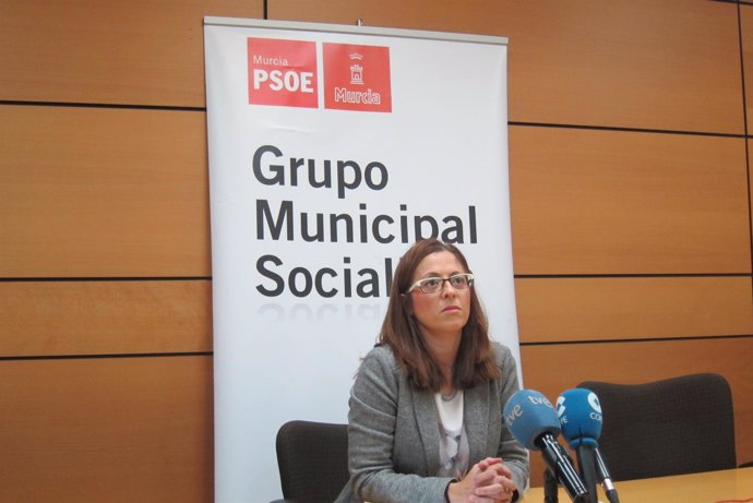 Susana Hernández, portavos PSOE Ayuntamiento de Murcia