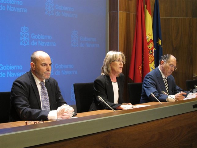 José Elizalde, Isabel Ansa y Javier Aldave.