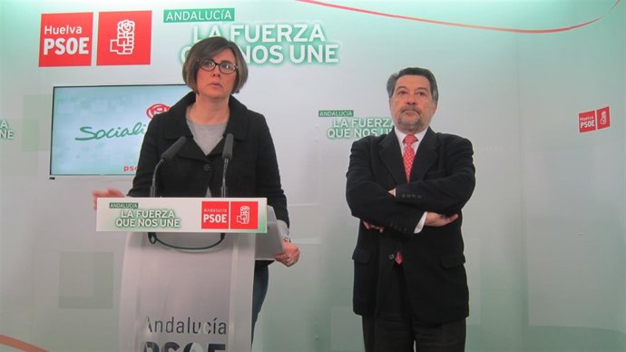 El vicepresidente del Congreso de los Diputados, Javier Barrero, y Rodríguez.