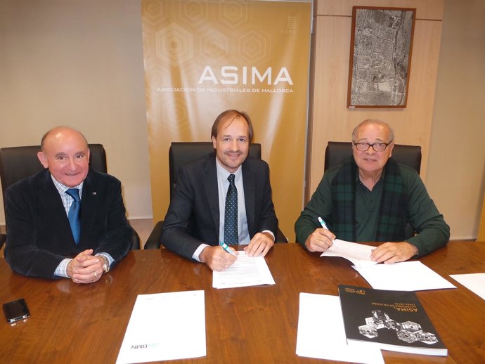 Francisco Martorell, Antoni Serra y Miguel Bordoy