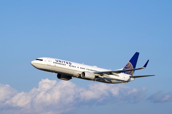 Avión de United Airlines 