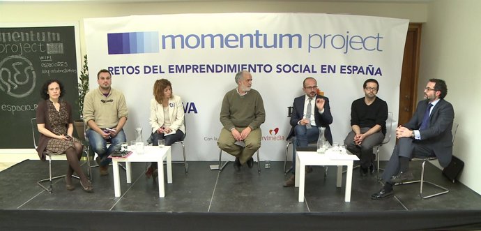 Momento de las jornadas 'Momentum project 2015' organizadas por BBVA