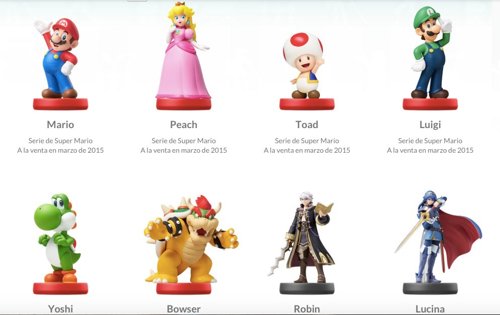 Figuras Amiibo
