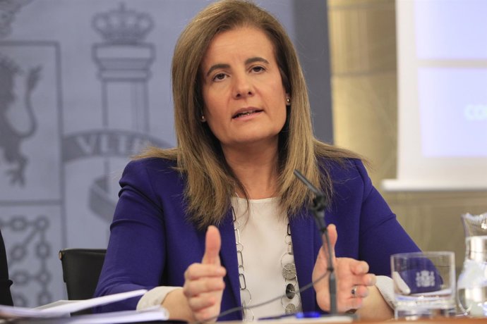 Fátima Báñez tras el Consejo de Ministros