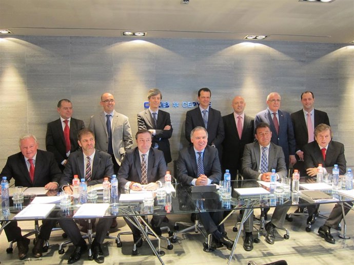 Nueva Junta Directiva CEOE-Cepyme Cantabria, presidida por Vidal de la Peña 