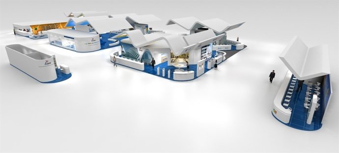 Stand de la Comunitat Valenciana en Fitur 2015.