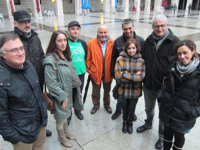 Miembros de la lista independiente 'Sumemos' al consejo de Podemos Cantabria