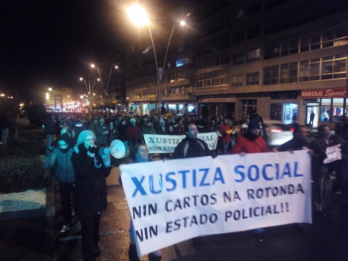 Imagen de la protesta