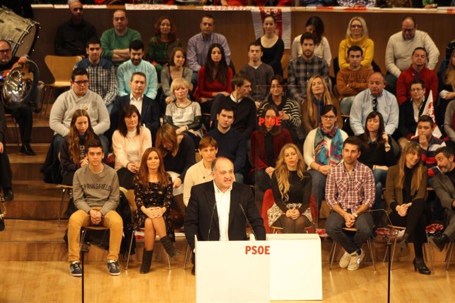 Calabuig en su presentación como candidato a la Alcaldía de Valencia.