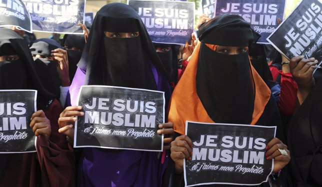 Protestas contra Charlie Hebdo