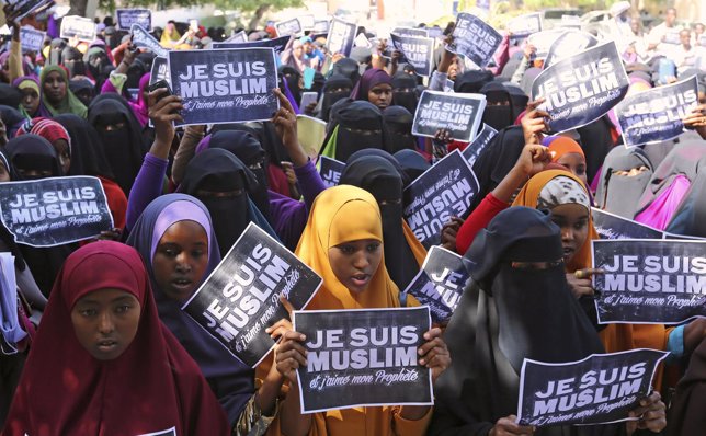 Protestas contra Charlie Hebdo