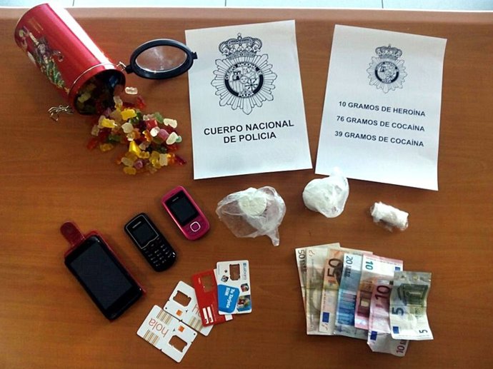 Detenido un hombre con droga en la Estación Delicias