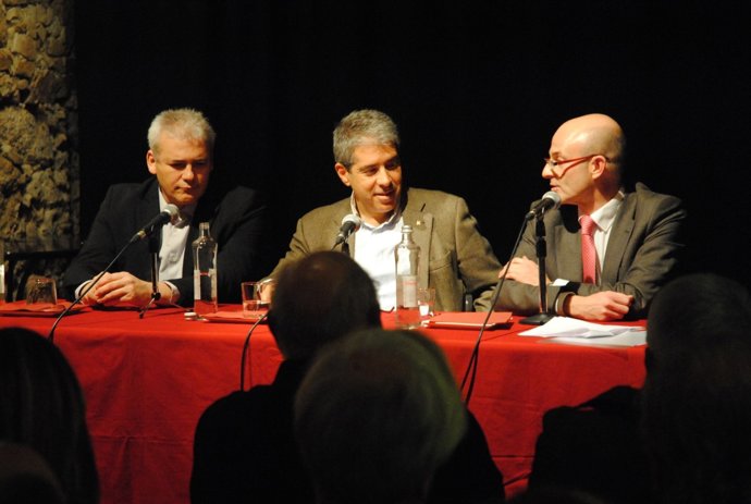 Homs en una conferencia en Sant Feliu de Guíxols