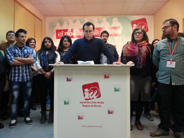 Sergio Ramos gana las primarias de IU-Verdes de Murcia