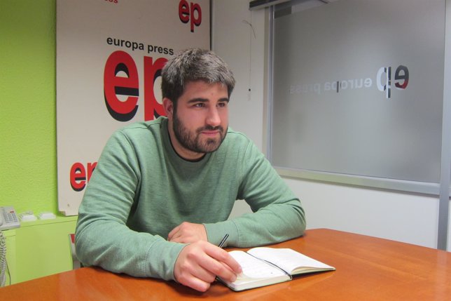El secretario general de Podem Barcelona, Marc Bertomeu.