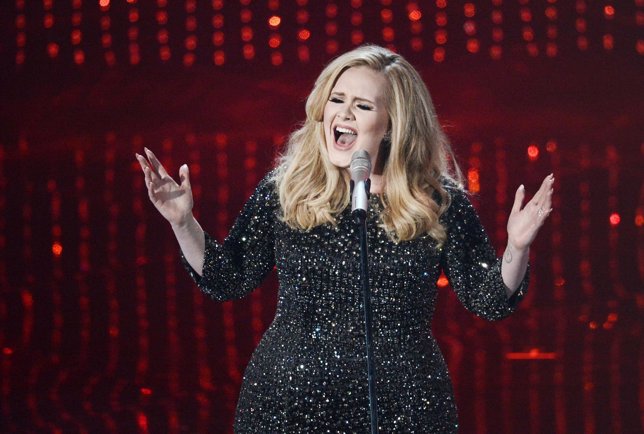 La cantante Adele