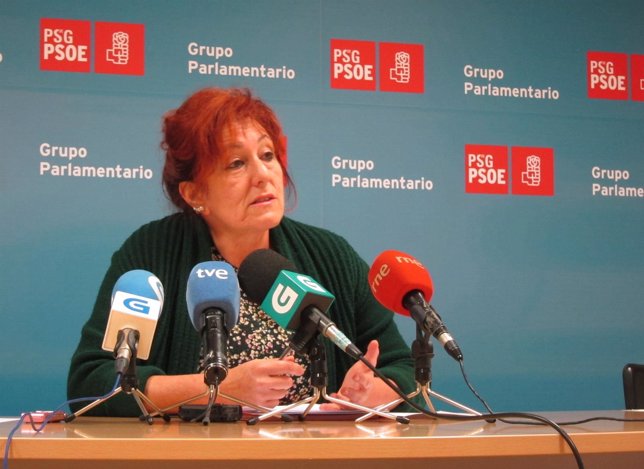 La diputada del PSdeG Carmen Acuña