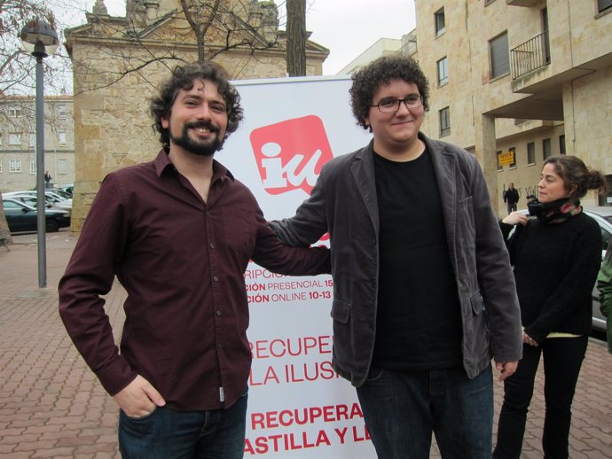 Facu Díaz (derecha) junto a José Sarrión