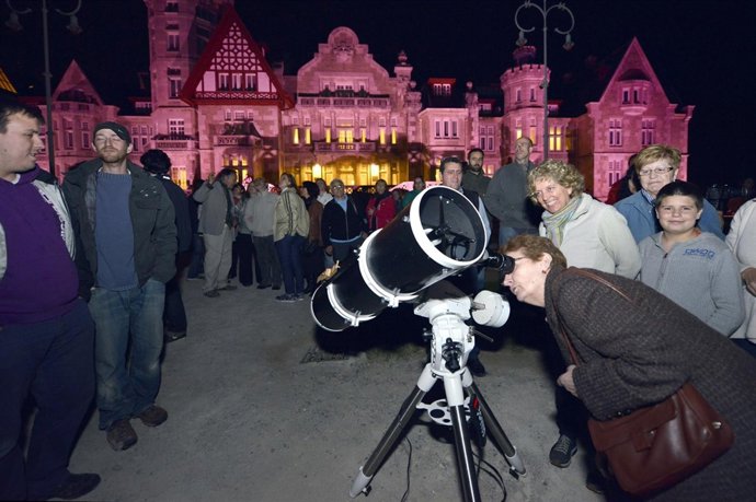 Observación nocturna en Palacio Magdalena 