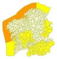 El litoral gallego permanecerá este martes en alerta por olas de 4 a 6 metros y la montaña por nieve