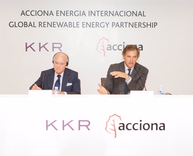 Acuerdo de Acciona y KKR en renovables