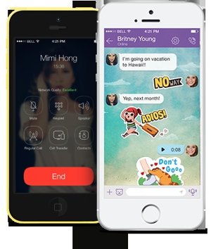 Viber en iOS 