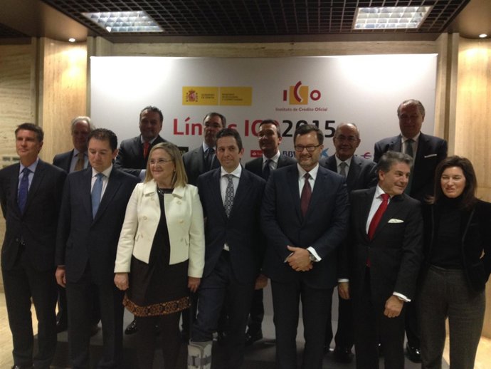 Firma del ICO con las entidades financieras