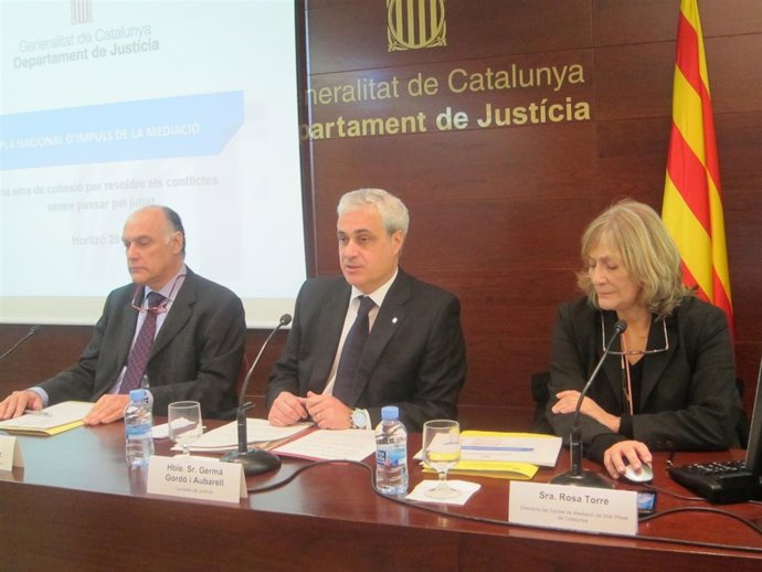 El conseller de Justicia, Germá Gordó