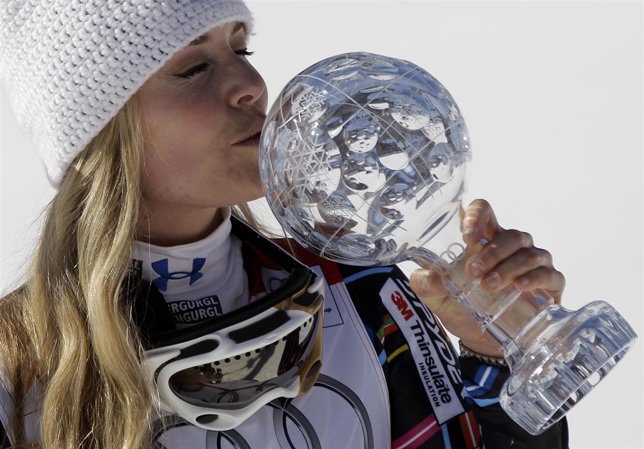 Lindsey Vonn Conquista El Globo De Cristal De Supergigante