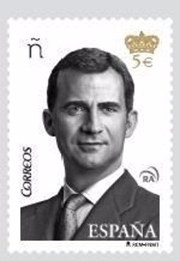 Primeros sellos de la serie básica de Correos de Felipe VI