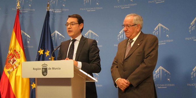 José Gabriel Ruiz y Pedro García-Balibrea de la Cámara de Comercio