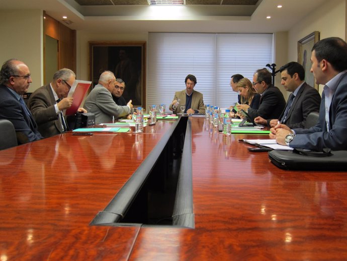 Imagen de la reunión del Patronato de la Fundación Séneca