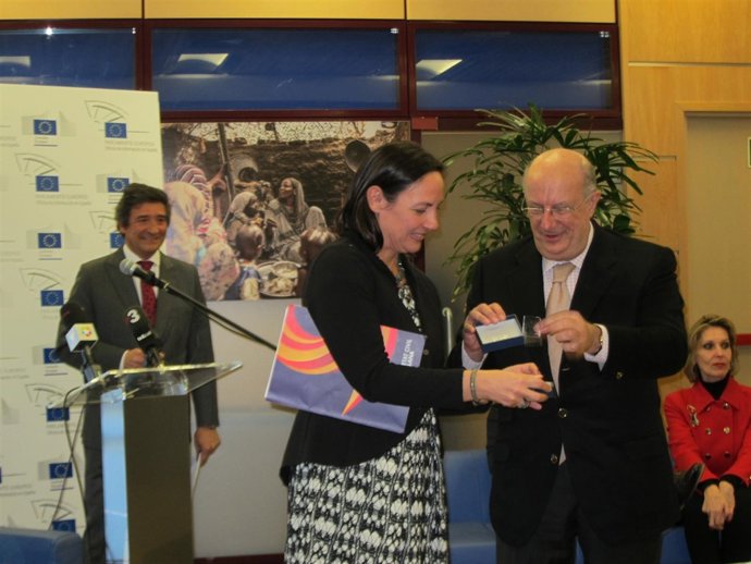 La vicepresidentan de Societat Civil Catalana, Susana Beltrán