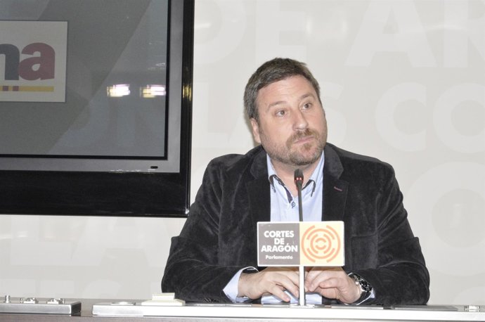 El portavoz de CHA de las Cortes de Aragón, José Luis Soro