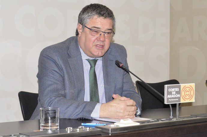 El portavoz del PP en las Cortes de Aragón, Antonio Torres
