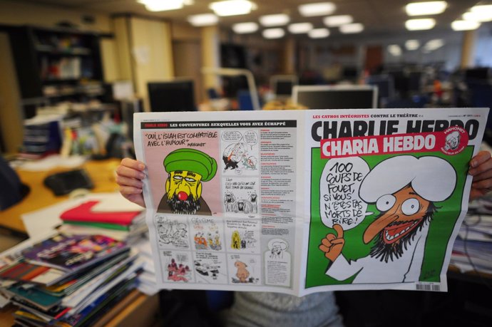Recurso De La Portada De Mahoma De 'Charlie Hebdo'