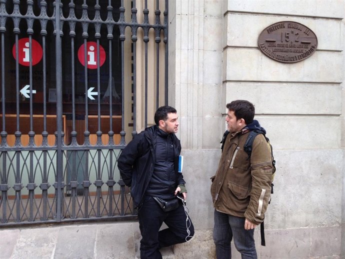 Xapo Ortega y Xavier Artigas, codirectores del documental 'Ciutat morta'