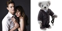 Así es el peluche de 50 sombras de Grey