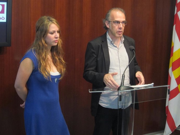 Janet Sanz y Ricard Gomà