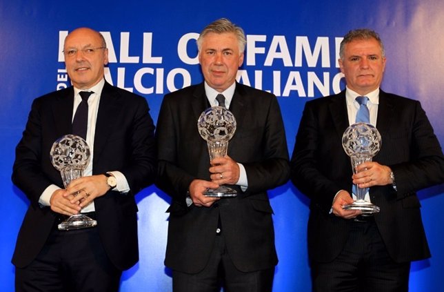 Carlo Ancelotti Hall of Fame calcio italiano