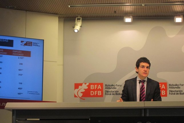 El portavoz de la Diputación de Bizkaia, Unai Rementeria