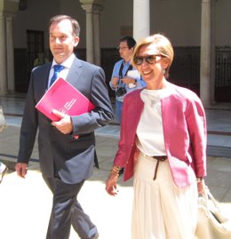 Martín de la Herrán y Rosa Díez