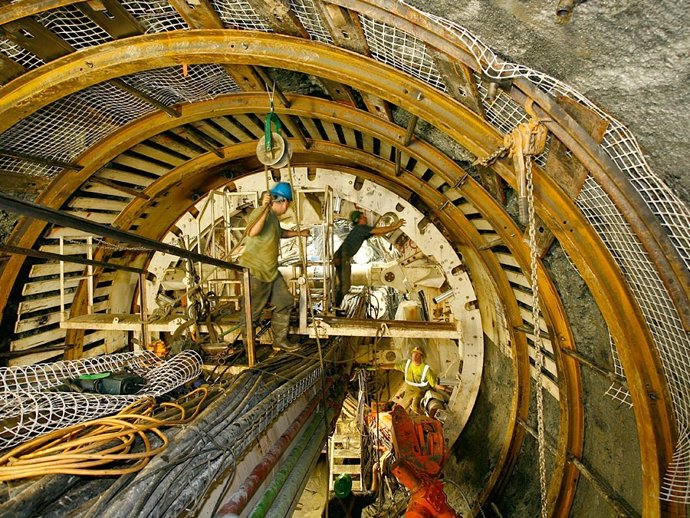 OHl excavación de túnel en Manhattan