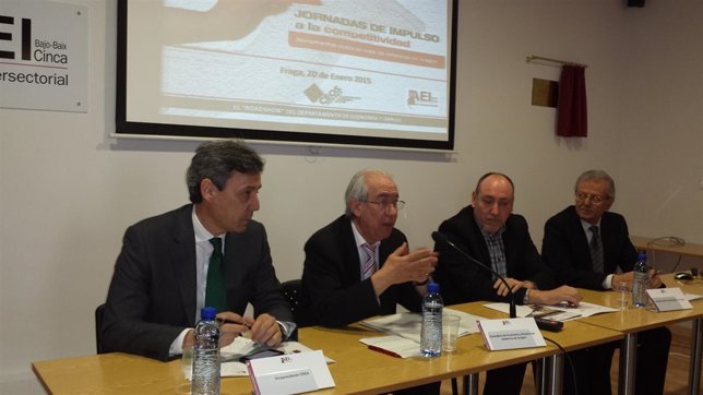 Bono ha presidido la jornada este martes en Fraga