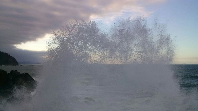 Olas en San Sebastián