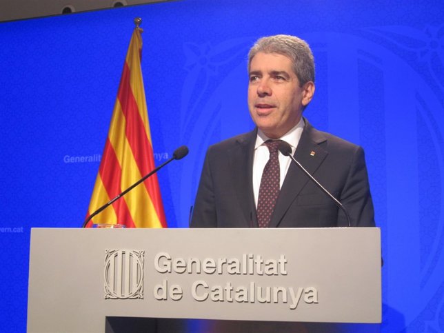 El portavoz del Govern Francesc Homs