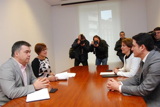 Reunión entre representantes de PSN y UPN.