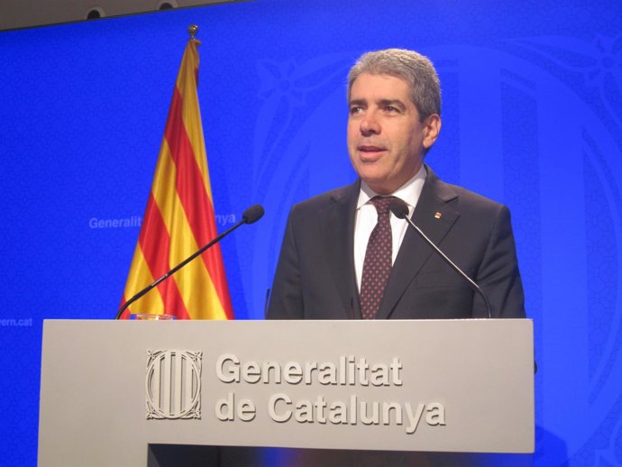 El portavoz del Govern Francesc Homs