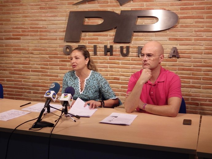 Ferrando durante la rueda de prensa de ayer jueves