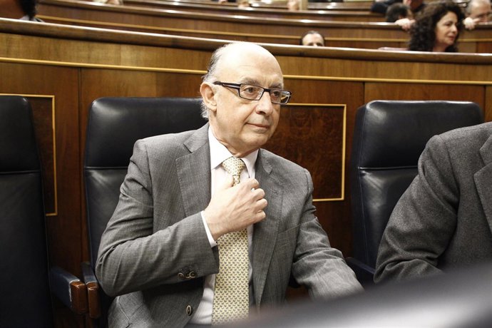 Cristóbal Montoro en el Congreso